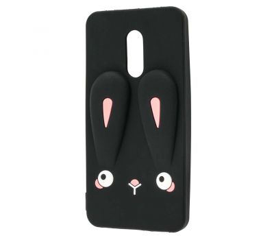 3D чохол для Xiaomi Redmi 5 чорний заєць