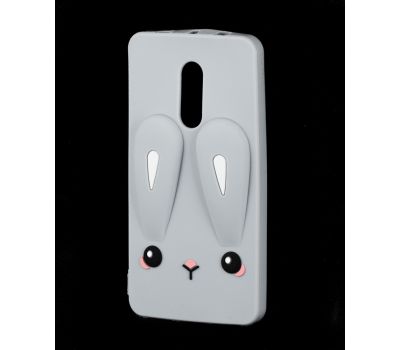 Чохол для Xiaomi Redmi Note 4X/Note 4 3D заєць сірий 526738