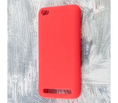 Чохол для Xiaomi Redmi 5A Soft case червоний