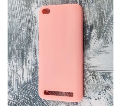 Чохол для Xiaomi Redmi 5A Soft case рожевий