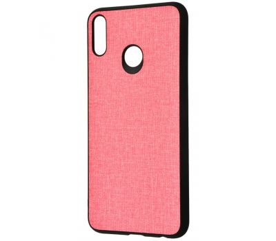 Чохол для Huawei Honor 8X Hard Textile рожевий