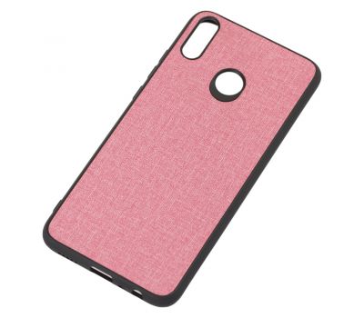 Чохол для Huawei Honor 8X Hard Textile рожевий 528916