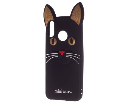 3D чохол для Huawei P Smart Plus кіт mini чорний