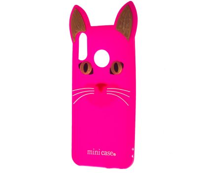 3D чохол для Huawei P Smart Plus кіт mini рожевий