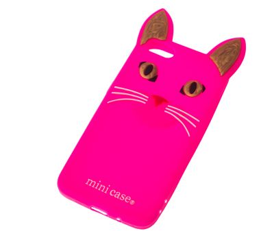 3D чохол для Huawei Y5 2018 кіт mini рожевий 528419