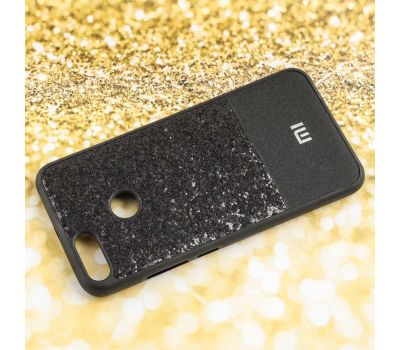 Чохол для Huawei P Smart / Enjoy 7S Label Case Leather + Shining чорний 529460