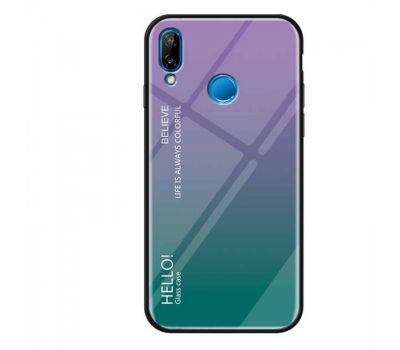 Чохол для Huawei P Smart Plus Hello glass фіолетовий
