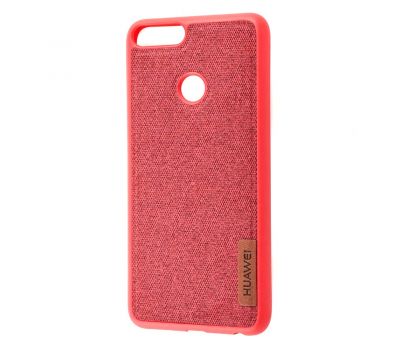Чохол для Huawei P Smart Label Case Textile червоний