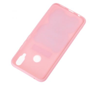 Чохол для Huawei P Smart Plus ведмедик "Love Me" рожевий 531149