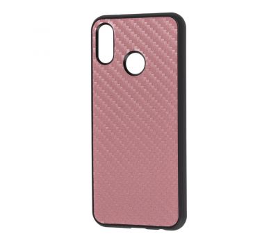 Чохол для Huawei P20 Lite hard carbon рожевий 531727