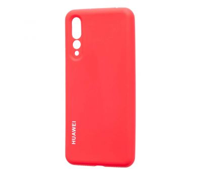 Чохол для Huawei P20 Pro Silicone cover червоний