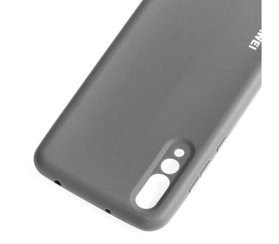 Чохол для Huawei P20 Pro Silicone cover сірий 532050
