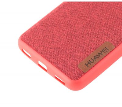 Чохол для Huawei Y5 2017 Label Case Textile червоний 532859