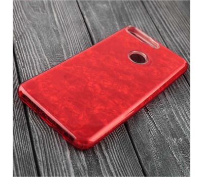 Чохол для Huawei Y7 Prime (2018) Dream мармур червоний 535326