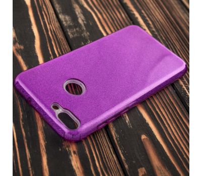 Чохол для Huawei P Smart Glitter з блискітками фіолетовий 536963