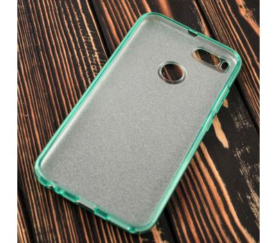Чохол для Huawei P Smart Glitter із блискітками зелений 536943