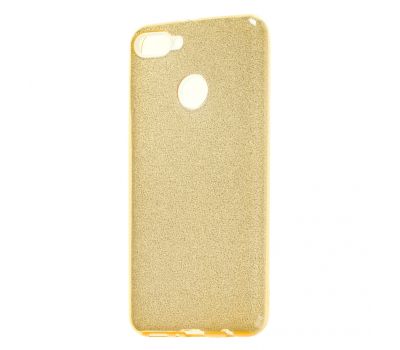 Чохол для Huawei Y9 2018 Shining Glitter з блискітками золотистий