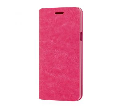 Чохол книжка для Samsung Galaxy A5 2016 (A510) пластиковий якркас рожевий