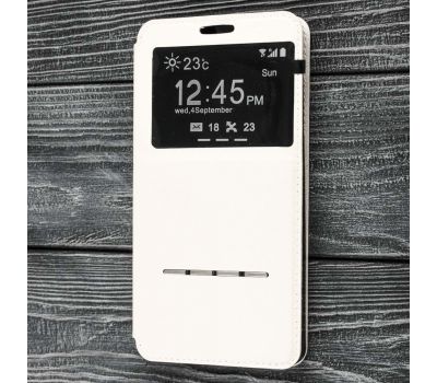 Чохол для Samsung Galaxy A7 (A700) із зовнішніми кнопками білий