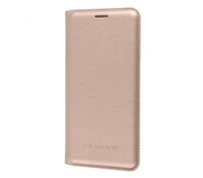Чохол для Samsung Galaxy A710 Covrs Flip Wallet золотистий