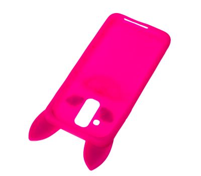 3D чохол для Samsung Galaxy A6+ 2018 (A605) кіт mini рожевий 540235