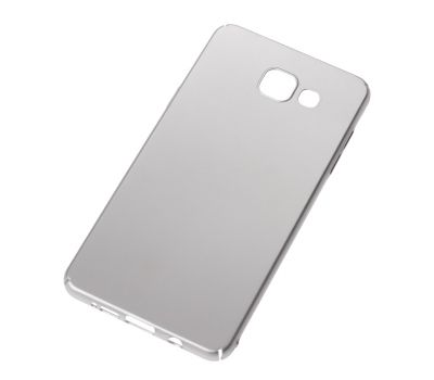 Чохол для Samsung Galaxy A3 2016 (A310) PC Soft Touch сріблястий 542067