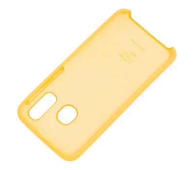 Чохол для Samsung Galaxy A40 (A405) Silky Soft Touch "жовтий" 543865