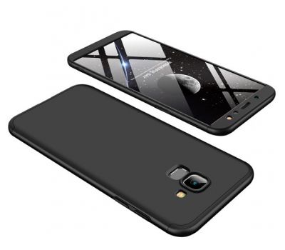 Чохол GKK LikGus для Samsung Galaxy A6+ 2018 (A605) 360 чорний