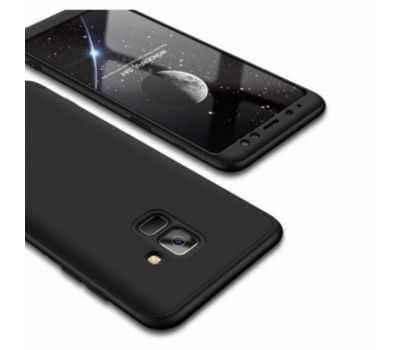 Чохол GKK LikGus для Samsung Galaxy A8+ 2018 (A730) 360 чорний