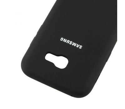 Чохол для Samsung Galaxy A5 2017 (A520) Silky Soft Touch чорний 546992
