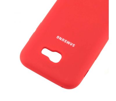 Чохол для Samsung Galaxy A5 2017 (A520) Silky Soft Touch червоний 546965