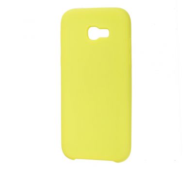 Чохол для Samsung Galaxy A5 2017 (A520) Silicone жовтий