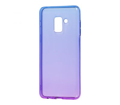 Чохол для Samsung Galaxy A8 2018 (A530) Gradient Design фіолетово-синій