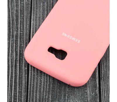 Чохол для Samsung Galaxy A5 2017 (A520) Silky Soft Touch світло рожевий 546974