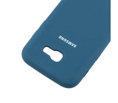 Чохол для Samsung Galaxy A5 2017 (A520) Silky Soft Touch синій 546983