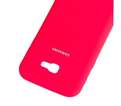 Чохол для Samsung Galaxy A5 2017 (A520) Silky Soft Touch рожевий 546968