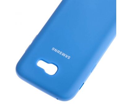 Чохол для Samsung Galaxy A5 2017 (A520) Silky Soft Touch світло синій 546980