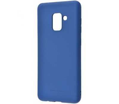 Чохол для Samsung Galaxy A8 2018 (A530) Molan Cano Jelly синій