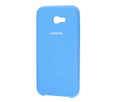 Чохол для Samsung Galaxy A7 2017 (A720) Silky Soft Touch світло синій