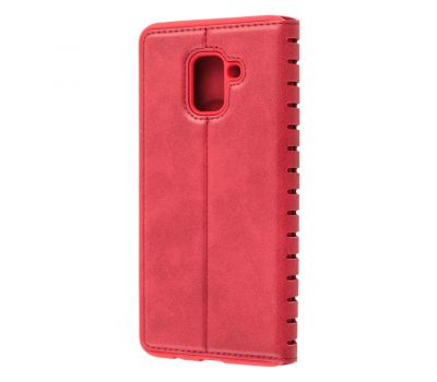 Чохол книжка для Samsung Galaxy A8+ 2018 (A730) Folio червоний 548928