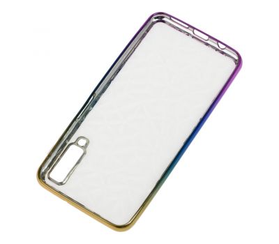 Чохол для Samsung Galaxy A7 2018 (A750) Prism Gradient золотисто-рожевий 548352