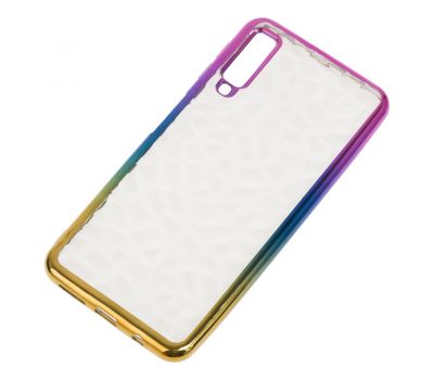 Чохол для Samsung Galaxy A7 2018 (A750) Prism Gradient рожево-золотистий 548354