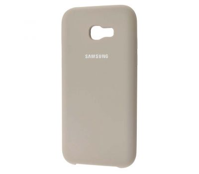 Чохол для Samsung Galaxy A7 2017 (A720) Silky Soft Touch сірий