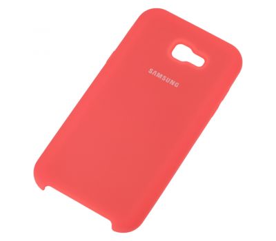 Чохол для Samsung Galaxy A7 2017 (A720) Silky Soft Touch яскраво-рожевий 548127