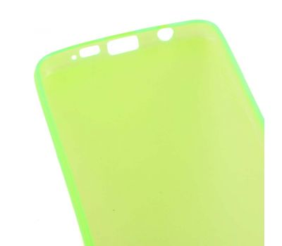 Чохол для Samsung Galaxy A3 2016 (A310) Силіконовий ультратонкий зелений 549715