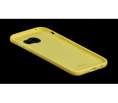 Чохол для Samsung Galaxy A7 2017 (A720) Silicon case жовтий 549777