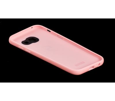 Чохол для Samsung Galaxy A5 2017 (A520) Silicon case рожевий 549793