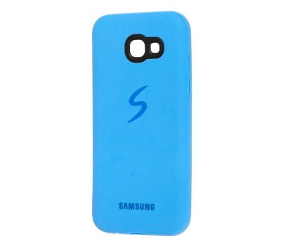 Чохол для Samsung Galaxy A5 2017 (A520) Silicon case блакитний