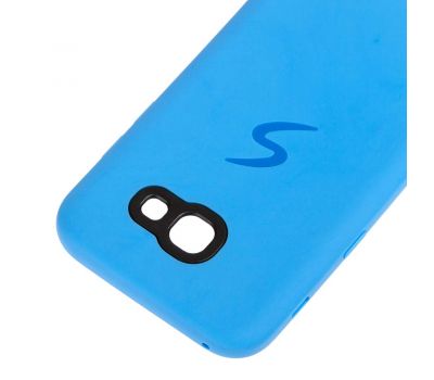 Чохол для Samsung Galaxy A5 2017 (A520) Silicon case блакитний 549787