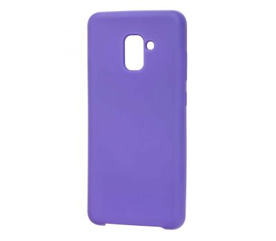 Чохол для Samsung Galaxy A8+ 2018 (A730) Silicone фіолетовий